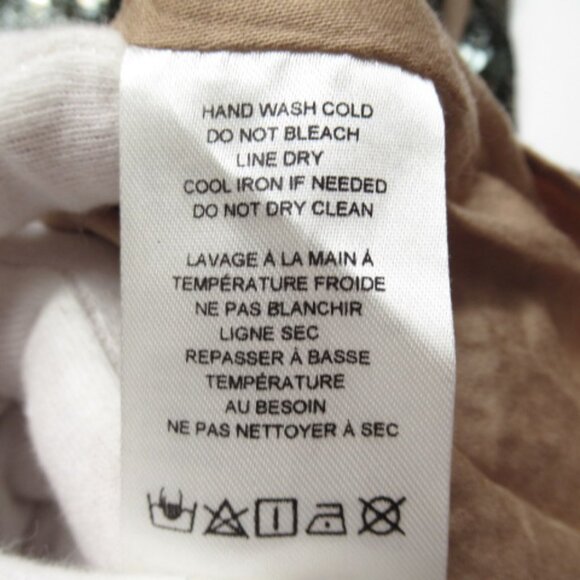 Anthropologie Maeve One-Shoulder Sequin Mini Dress Gold Size 6 - Picture 11 of 14